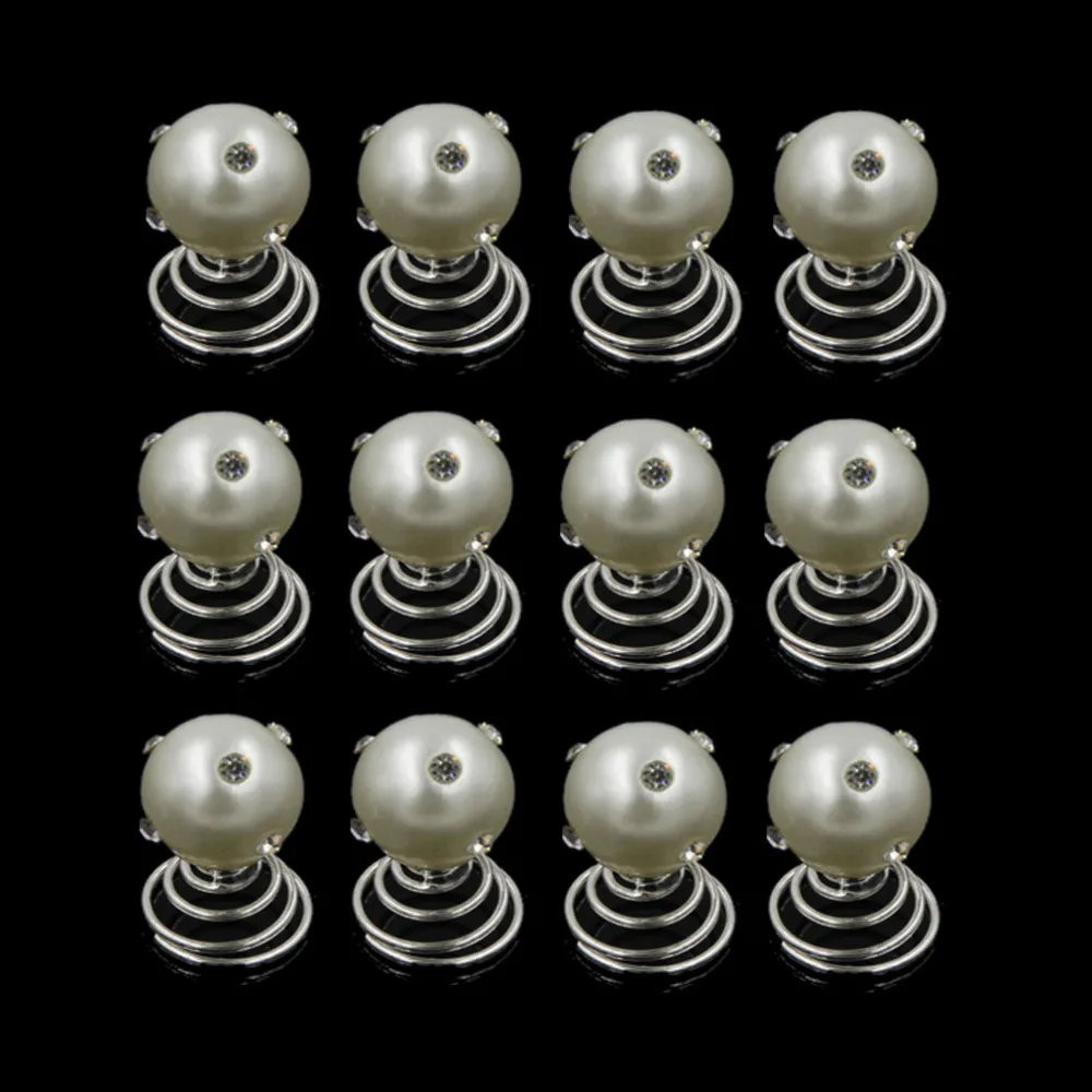 Furling Girl Bridal Wedding Engagement Rhinestone Silumatated Pearl Hair Pin Hair Spiral Hair Accessory Jewelry Headwear
Furling Girl Bridal Wedding Engagement Rhinestone Silumatated Pearl Hair Pin Hair Spiral Hair Accessory Jewelry Headwear