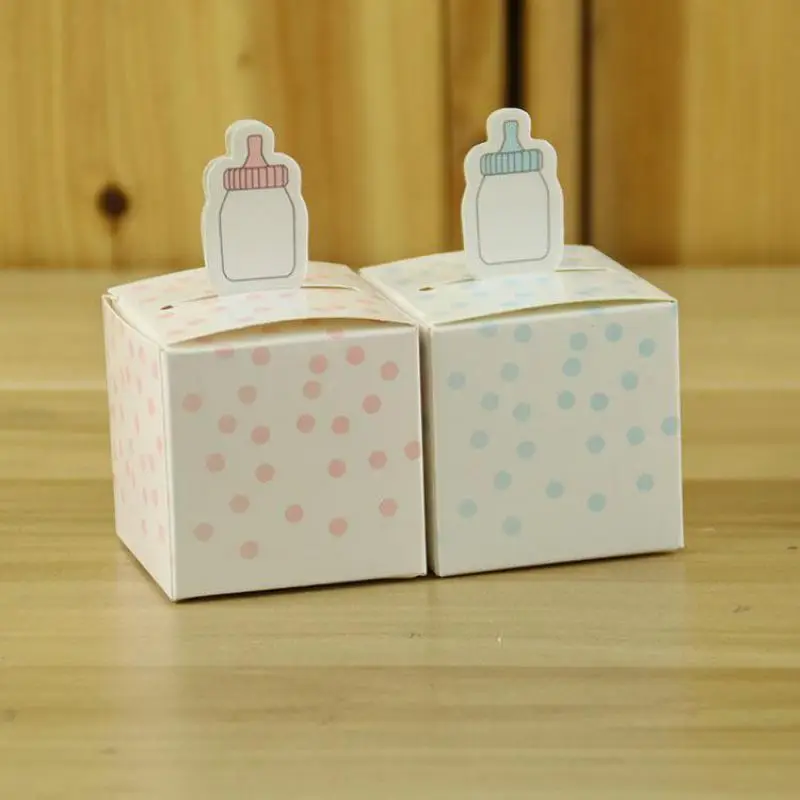 100pcs Baby Bottle Candy Box Kraft Cardboard Birthday Gift Boxes For Kids Bakery Box Souvenir Party Favors Supplies Boite Cadeau
100pcs Baby Bottle Candy Box Kraft Cardboard Birthday Gift Boxes For Kids Bakery Box Souvenir Party Favors Supplies Boite Cadeau