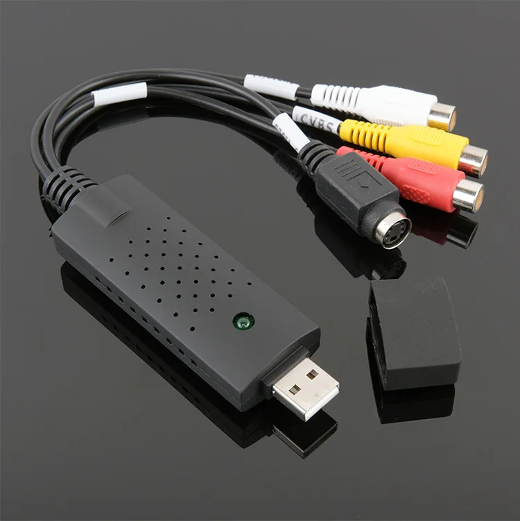Карта видеозахвата 1CH цифровой преобразователь USB 2 0 видеоконвертер карта