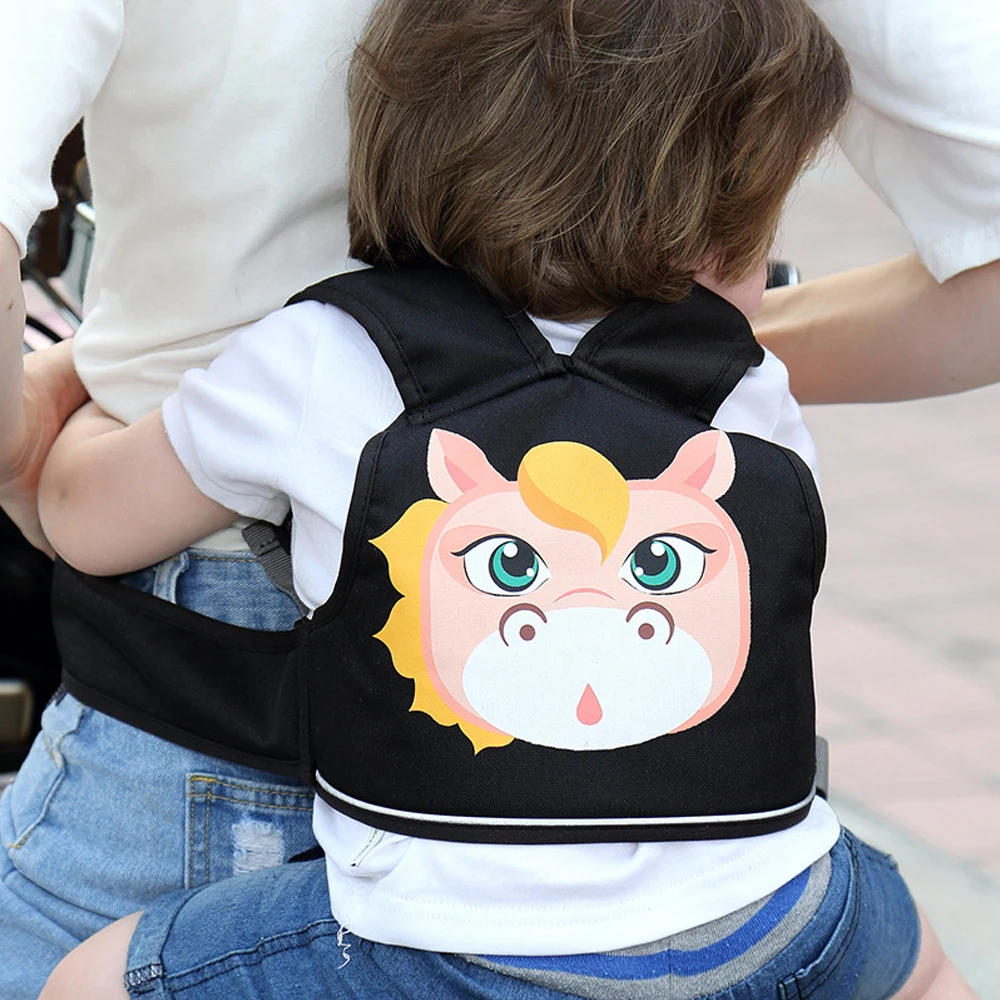 Children's Motorcycle Bike Bycle Safety Belt Adjustable Electric Vehicle Safe Strap Carrier Seat Belts For Child 1-12 Y | Мать и