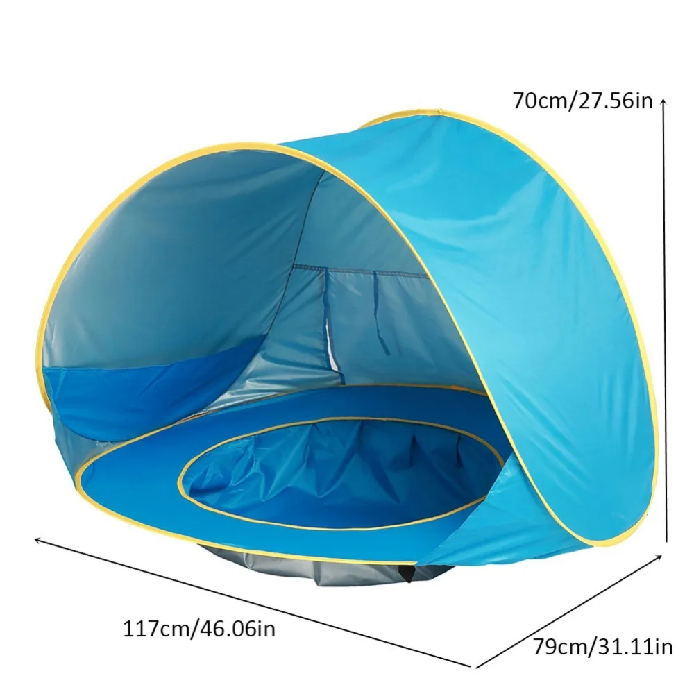 Baby Beach Tent Pop Up Portable Shade Pool UV Protection Sun Shelter for Infant
Baby Beach Tent Pop Up Portable Shade Pool UV Protection Sun Shelter for Infant