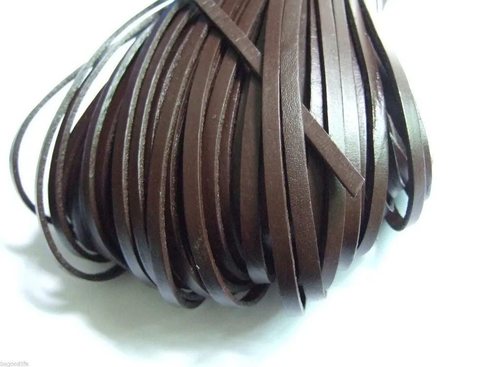 10 Yards Dark Brown 5x2mm Flat Genuine Leather String Lace Thong Jewellery Craft Cord
10 Yards Dark Brown 5x2mm Flat Genuine Leather String Lace Thong Jewellery Craft Cord