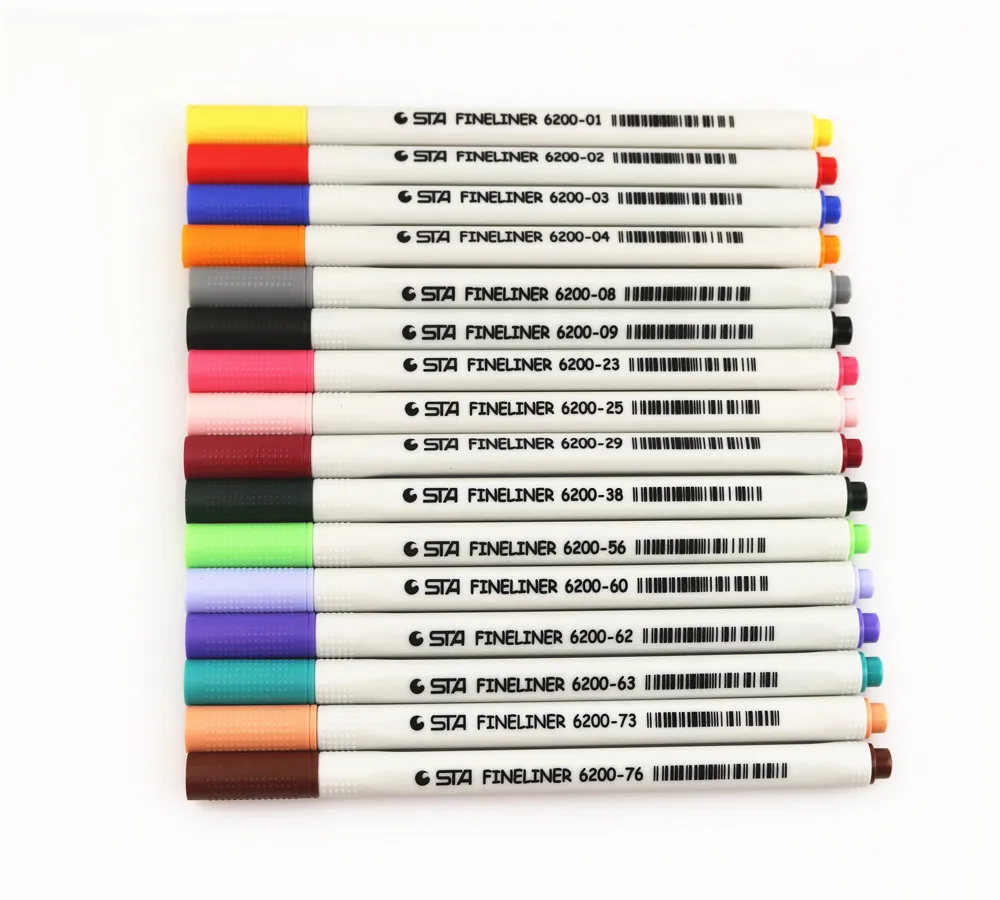 STA 16 Цвета 0,4 мм Fine Liner ручки высшего качества художественный маркер для белой доски Ассорти чернил на водной основе для рисования для детей в...
STA 16 Цвета 0,4 мм Fine Liner ручки высшего качества художественный маркер для белой доски Ассорти чернил на водной основе для рисования для детей в...