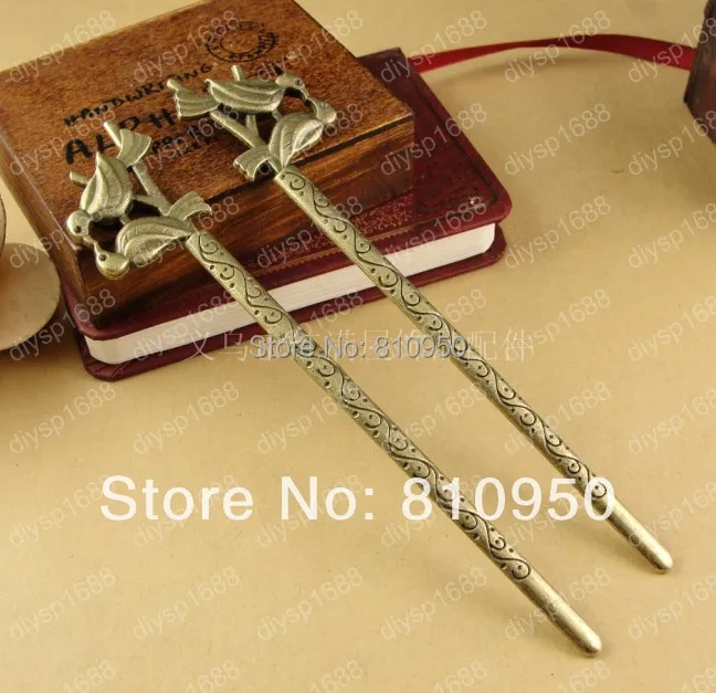 10pcs 145*26MM Antique Bronze Alloy/Metal Lover' birds Hairpin Vintage fashion Jewelry Accessory
10pcs 145*26MM Antique Bronze Alloy/Metal Lover' birds Hairpin Vintage fashion Jewelry Accessory