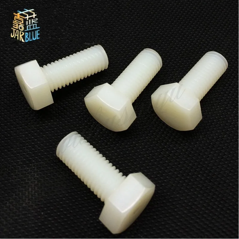 20PCS-M4*6/8/10/12/15/20/25/30 Hexagon Socket Screws / Nylon Hexagon Socket Screws / Plastic Screws
20PCS-M4*6/8/10/12/15/20/25/30 Hexagon Socket Screws / Nylon Hexagon Socket Screws / Plastic Screws