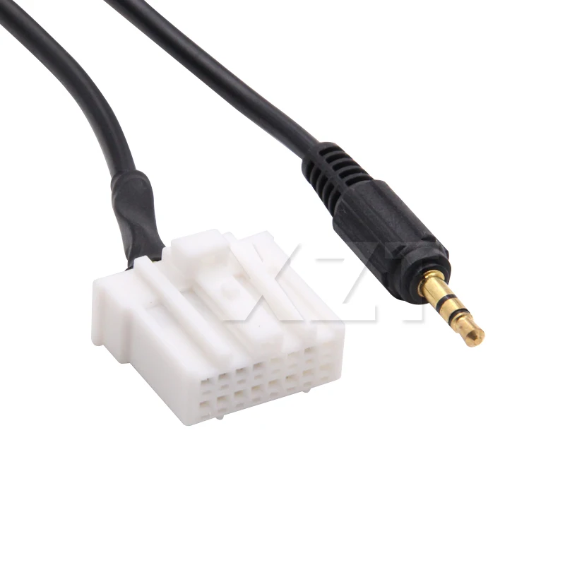 Автомобильный Переходник 3 5 мм AUX Audio CD для Mazda 2 6 RX8 MX5 2006-2013 MP3 мобильный телефон и
