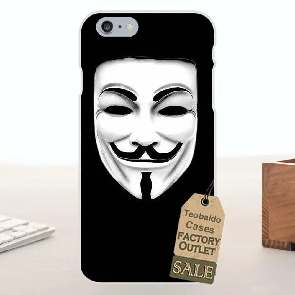 Tpwxnx Guy Fawkes Anonymous Mask Art Для Huawei G7 G8 Honor 5A 5C 5X6X7 8 V8 Mate 9 P7 P8 P9 P10 Lite Plus TPU Print | Мобильные