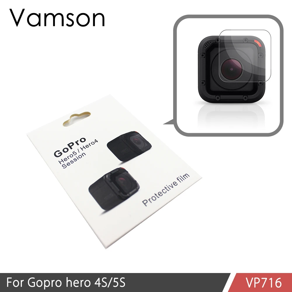 Vamson для Gopro 5s/4s крышка объектива чехол Корпус защитный прозрачный объектив Защитная пленка для Go pro Hero 5/4 Session
Vamson для Gopro 5s/4s крышка объектива чехол Корпус защитный прозрачный объектив Защитная пленка для Go pro Hero 5/4 Session