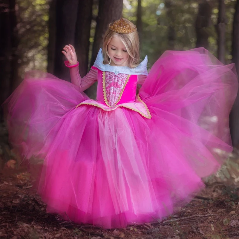 Girls Dress Halloween Cosplay Sleeping Beauty Princess Dresses Christmas Costume Party Children Kids Clothing DS19
Girls Dress Halloween Cosplay Sleeping Beauty Princess Dresses Christmas Costume Party Children Kids Clothing DS19