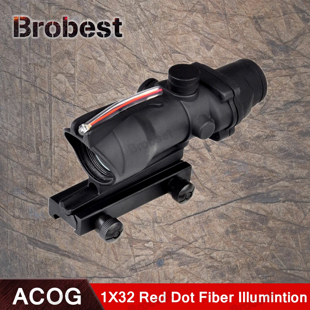 ACOG 1X32C Red Dot Sight With Illumination Source Fiber Tactical Airsoft Riflescope Hunting Scope AO1001
ACOG 1X32C Red Dot Sight With Illumination Source Fiber Tactical Airsoft Riflescope Hunting Scope AO1001