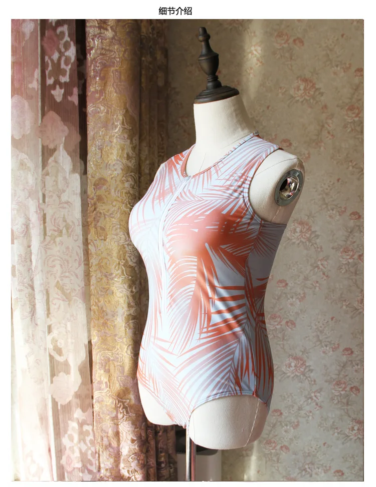 OUMUYI Women High Waist Sleeveless Tank Suit Leaf Print Zipper Swimsuit One Piece Tummy Control Bathing Suit Summer Beach Wear
OUMUYI Women High Waist Sleeveless Tank Suit Leaf Print Zipper Swimsuit One Piece Tummy Control Bathing Suit Summer Beach Wear
