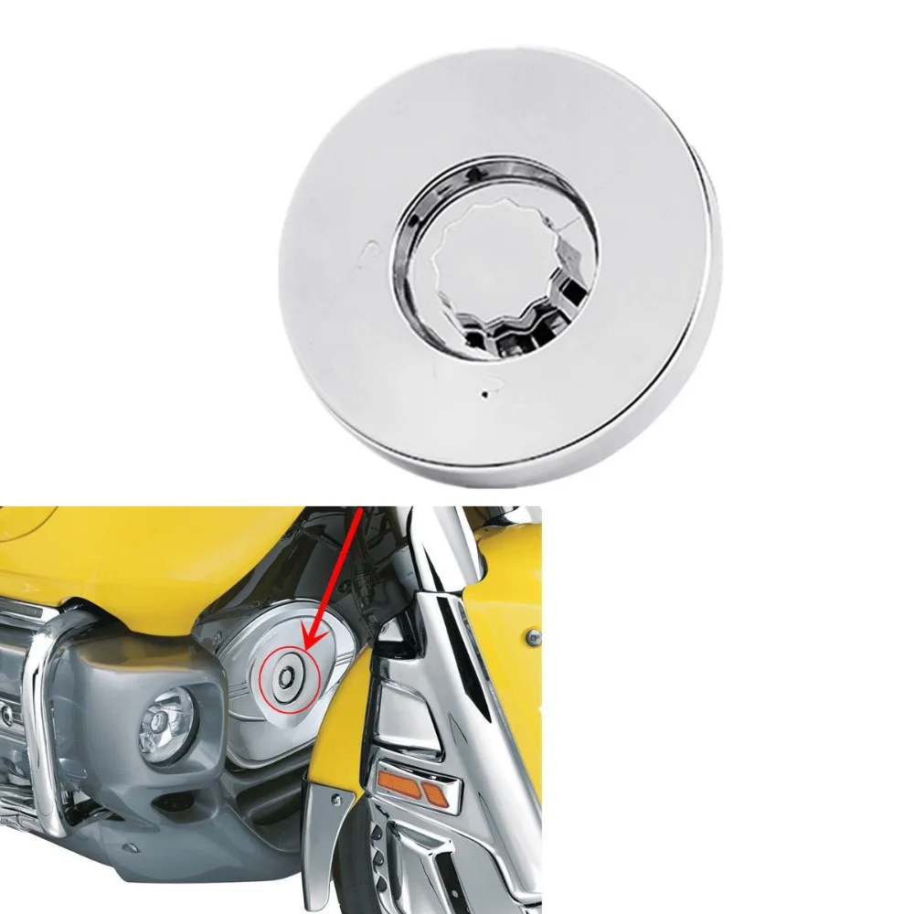 Motorcycle Chrome Timing Hole Cap Cover For Honda Goldwing GL1800 2001-UP 2013 2009
Motorcycle Chrome Timing Hole Cap Cover For Honda Goldwing GL1800 2001-UP 2013 2009