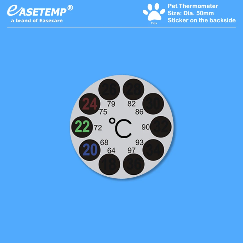 500pcs/lot Free Shipping by DHL Pet Care Pet Thermometer (18-36 degree S) for Dogs, Cats, Birds, Reptiles and Amphibians
500pcs/lot Free Shipping by DHL Pet Care Pet Thermometer (18-36 degree S) for Dogs, Cats, Birds, Reptiles and Amphibians