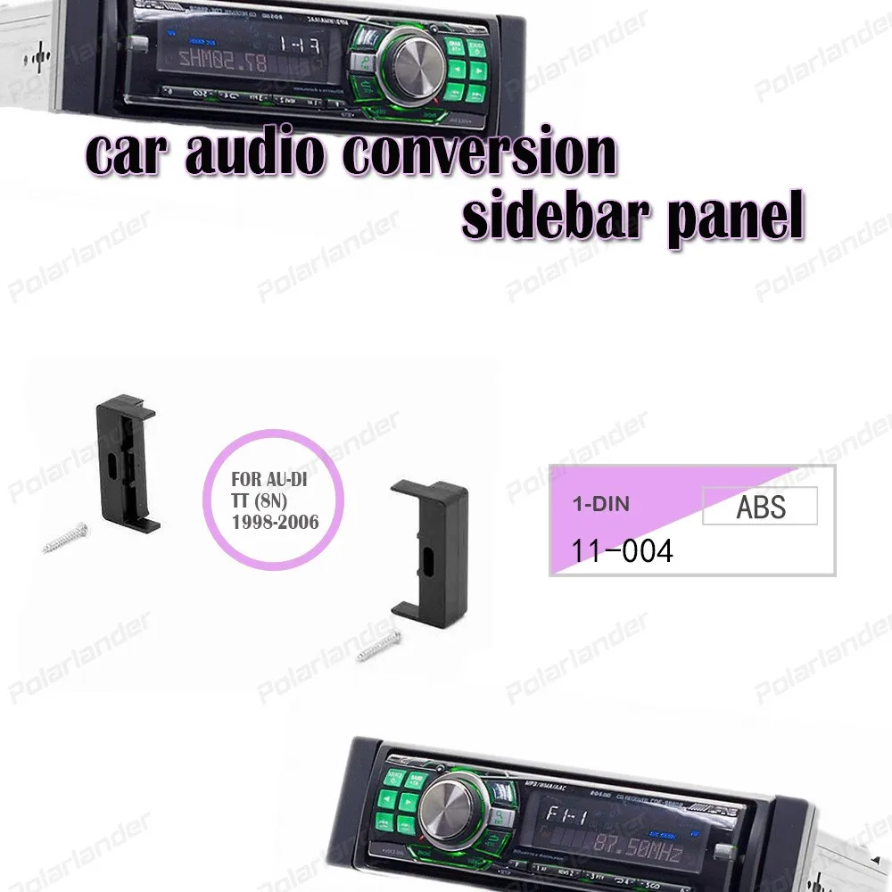 1-DIN modification bracket navigation FOR AU-DI TT (8N) 1998-2006 original car interior colors black
1-DIN modification bracket navigation FOR AU-DI TT (8N) 1998-2006 original car interior colors black