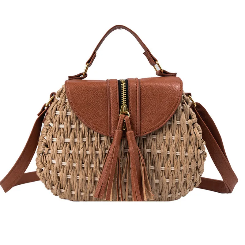 Straw Bag For Women 2020 Beach Bag Summer Style Women Handbags Bohemian Crossbody Bags for Women Shoulder Bags bolso mujer
Straw Bag For Women 2020 Beach Bag Summer Style Women Handbags Bohemian Crossbody Bags for Women Shoulder Bags bolso mujer