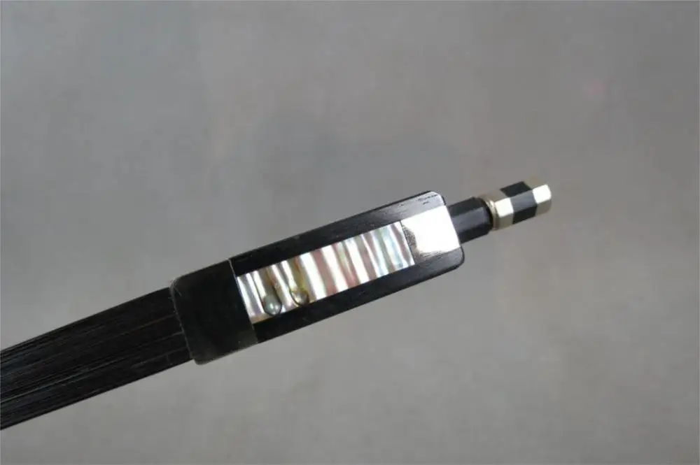 1 Pc Strong black Carbon fiber violin bow 4/4 good balance Natural black Horsehair ebony frog nickel silver parts free shipping
1 Pc Strong black Carbon fiber violin bow 4/4 good balance Natural black Horsehair ebony frog nickel silver parts free shipping