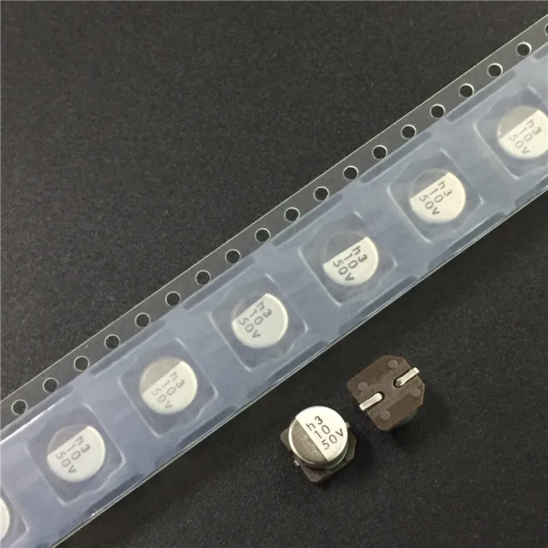10 шт. 10уф 50В NICHICON WX серия 6 3x5 5 мм 50V10uF чип Типа SMD алюминиевый электролитический