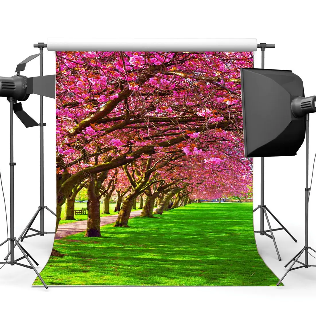 Spring Backdrop Valentine's Day Cherry Blossom Flowers Green Grass Meadow Sunshine Photography Background
Spring Backdrop Valentine's Day Cherry Blossom Flowers Green Grass Meadow Sunshine Photography Background