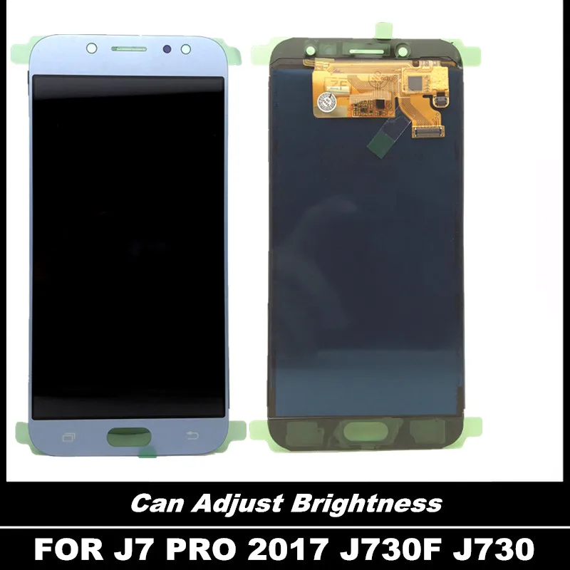 Полный дигитайзер LCD Замена для Samsung Galaxy J7 Pro 2017 J730 ЖК дисплей сенсорный экран