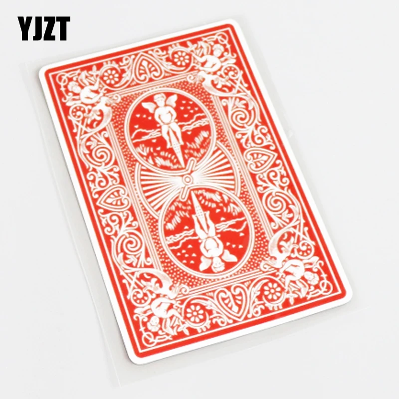 YJZT 8CM*13CM Chromatic Poker Car-styling PVC Decor Decal Car Sticker Accessories 13-0610
YJZT 8CM*13CM Chromatic Poker Car-styling PVC Decor Decal Car Sticker Accessories 13-0610