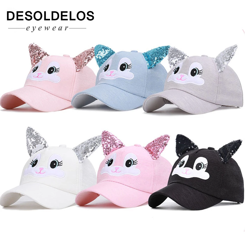 2019 New Sequins Ear Hats Kids Snapback Baseball Cap With Ears Funny Hats Spring Summer Hip Hop girls Boy Hats Caps
2019 New Sequins Ear Hats Kids Snapback Baseball Cap With Ears Funny Hats Spring Summer Hip Hop girls Boy Hats Caps