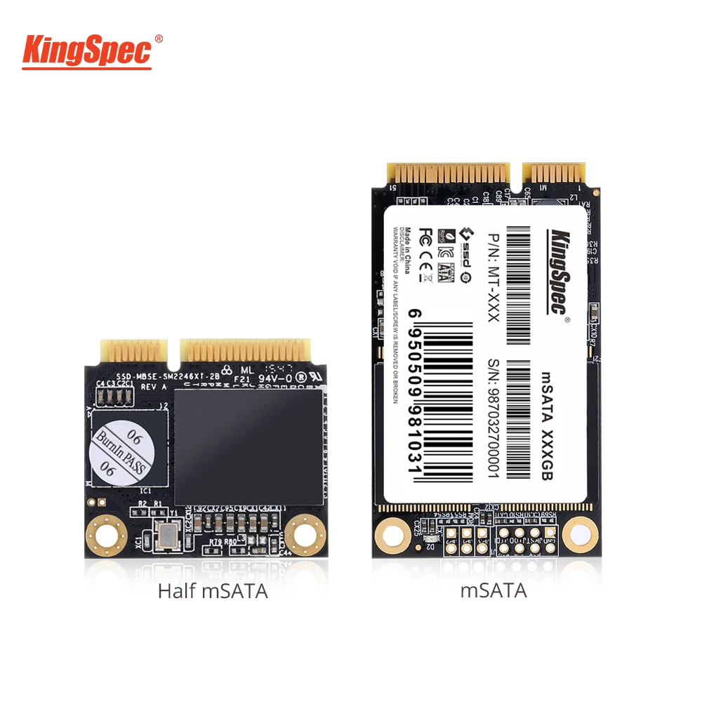 

SSD-накопитель KingSpec, 32 ГБ, 64 ГБ, 256 ГБ, mSATA, 500 Гб, ТБ, Mini mSATA HDD, чехол на USB 3,0, HD, модуль жесткого диска для планшета, настольного компьютера, ноутбук...