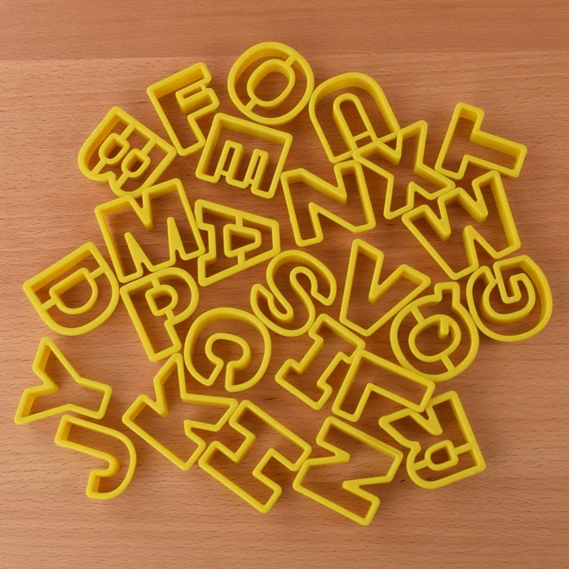 26pcs Biscuit Letters Cookie Mould Plastic Sugar Fondant Cake Mold Cookie Tools Cookie Cutters
26pcs Biscuit Letters Cookie Mould Plastic Sugar Fondant Cake Mold Cookie Tools Cookie Cutters
