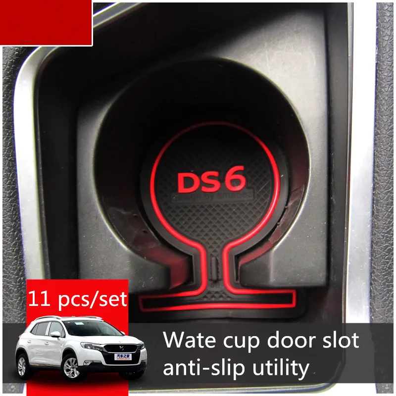 Door Slot Pad For Citroen DS6 2014-2017 Car Interir Anti Slip Mat 3D Rubber Mat Cup Cushion Dust mat Gate Slot Mat Car styling
Door Slot Pad For Citroen DS6 2014-2017 Car Interir Anti Slip Mat 3D Rubber Mat Cup Cushion Dust mat Gate Slot Mat Car styling
