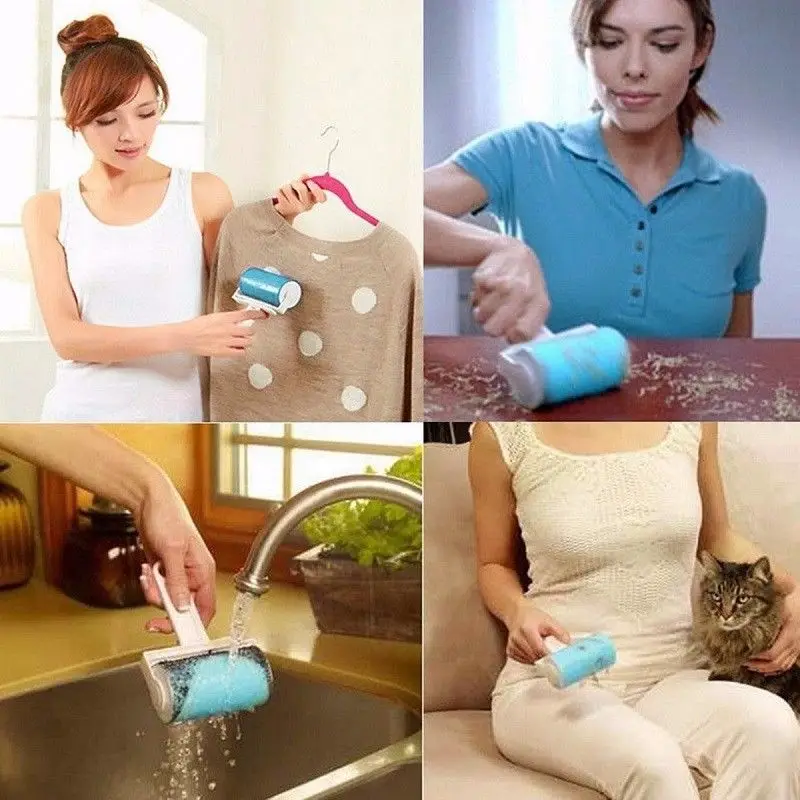 Clothes cleaning Reusable Washable Lint Roller Sticky Silicone Dust Wiper Pet Hair Remover Cleaning Brush Tools for Pet Cloth
Clothes cleaning Reusable Washable Lint Roller Sticky Silicone Dust Wiper Pet Hair Remover Cleaning Brush Tools for Pet Cloth