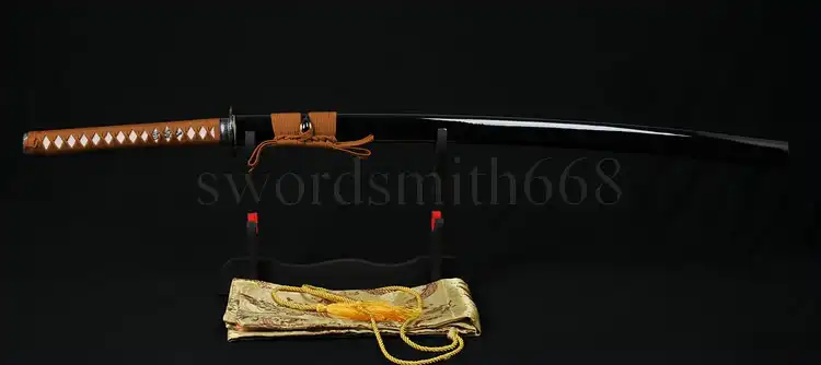 Handmade High Quality Japanese Samurai Full Tang Sword KATANA Oil Quenched Very Sharp Blade Can Cut Bamboos Musashi Alloy Tsuba
Handmade High Quality Japanese Samurai Full Tang Sword KATANA Oil Quenched Very Sharp Blade Can Cut Bamboos Musashi Alloy Tsuba
