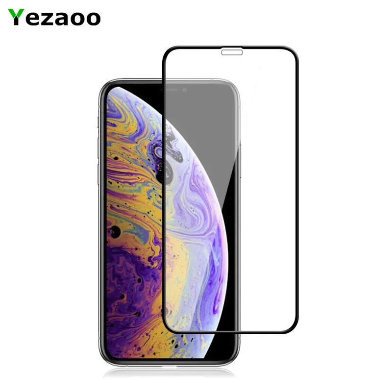 Изогнутый полноэкранный защитный чехол yezaoo 5D для Apple Iphone 6 6S 7 8 plus X стекло XS MAX XR