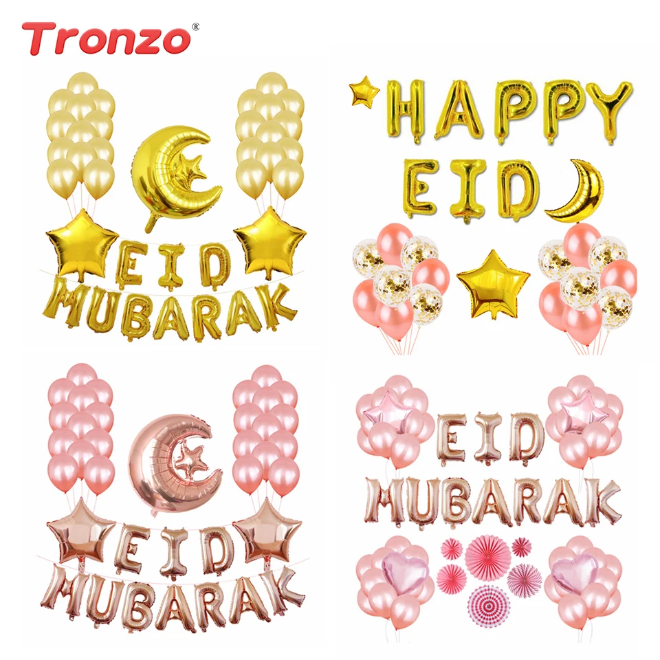 Tronzo Eid Mubarak Balloons Foil Rose Gold Balloons Set Ramadan Mubarak Decorations For Home Party Balloons Set Party Supplies
Tronzo Eid Mubarak Balloons Foil Rose Gold Balloons Set Ramadan Mubarak Decorations For Home Party Balloons Set Party Supplies