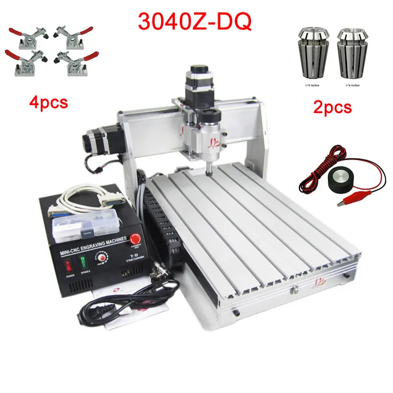 CNC 3040 Z-DQ CNC milling Router with ball screw and auto-checking tool CNC engraving machine with free cnc tools
CNC 3040 Z-DQ CNC milling Router with ball screw and auto-checking tool CNC engraving machine with free cnc tools