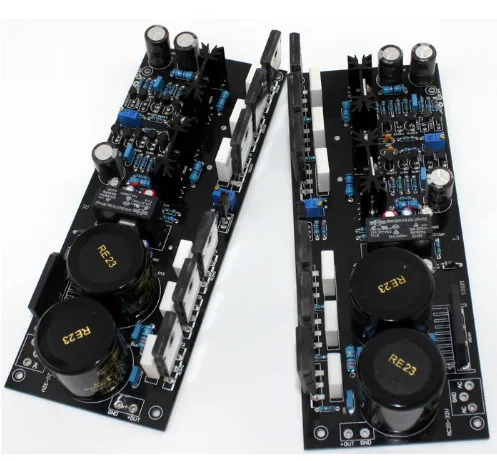 Katherin original TT1943/TT5200 150W*2 (adjustable class A) symmetrical power amplifier board
Katherin original TT1943/TT5200 150W*2 (adjustable class A) symmetrical power amplifier board