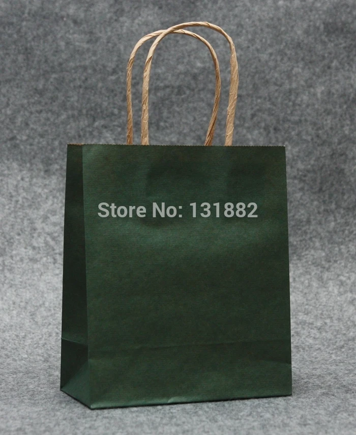 40pcs/lot Dark Green Gift Bag With Handles Retail Carrier Bag Wedding Party CH-5012607
40pcs/lot Dark Green Gift Bag With Handles Retail Carrier Bag Wedding Party CH-5012607