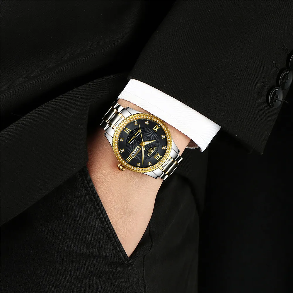 NIBOSI Men Watches Luxury Famous Top Brand Men's Fashion Casual Business Watch Military Gold Quartz Wristwatch Relogio Masculino
NIBOSI Men Watches Luxury Famous Top Brand Men's Fashion Casual Business Watch Military Gold Quartz Wristwatch Relogio Masculino