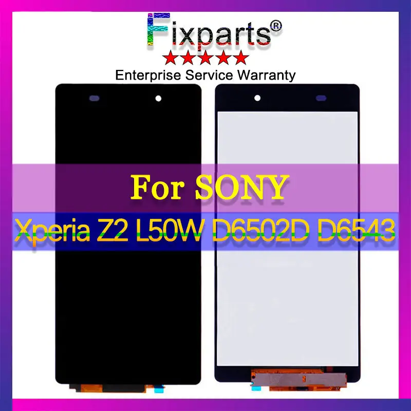 Black for Sony Xperia Z2 L50W LCD Display Touch Screen Digitizer Assembly D6502 D6503 For SONY Z2 LCD 3G Replacement
Black for Sony Xperia Z2 L50W LCD Display Touch Screen Digitizer Assembly D6502 D6503 For SONY Z2 LCD 3G Replacement