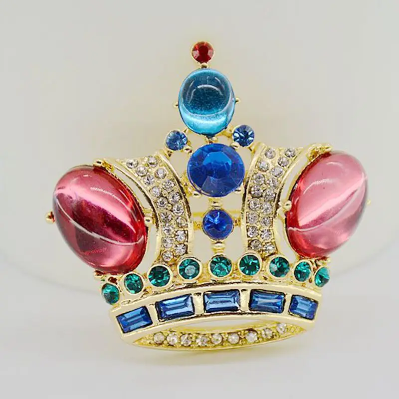 APY Vintage brooch Red crown jewel brooch exquisite gift Cristalino Imperial Charms Full Of Jewelry Wedding
APY Vintage brooch Red crown jewel brooch exquisite gift Cristalino Imperial Charms Full Of Jewelry Wedding