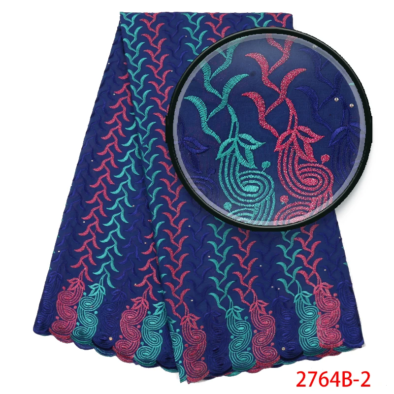 High Quality Cotton Lace Fabric,Latest Swiss Voile Lace with Stones,African Embroidered Lace Fabric for Women KS2764B-2
High Quality Cotton Lace Fabric,Latest Swiss Voile Lace with Stones,African Embroidered Lace Fabric for Women KS2764B-2