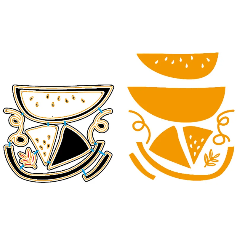 Watermelon Slices Metal Cutting Dies Stencil for DIY Scrapbooking Photo Paper Cards Making Decorative Crafts New 2018 Diecut
Watermelon Slices Metal Cutting Dies Stencil for DIY Scrapbooking Photo Paper Cards Making Decorative Crafts New 2018 Diecut