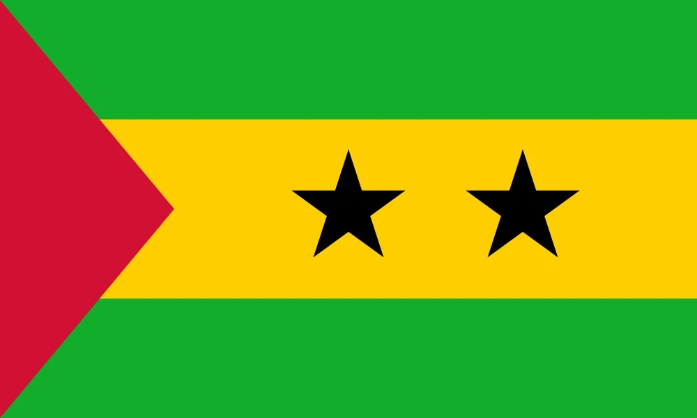Sao Tome and Principe Flag 120 x 180 cm 100D Polyester Large Big Flags And Banners National Flag Country Banner
Sao Tome and Principe Flag 120 x 180 cm 100D Polyester Large Big Flags And Banners National Flag Country Banner