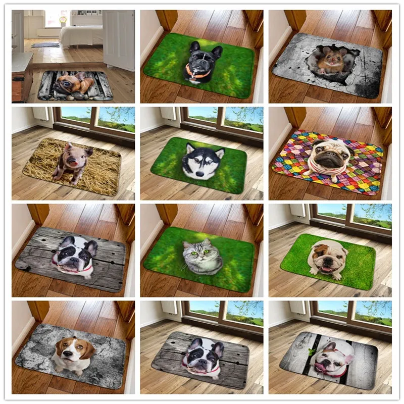 unny Front Entrance Door Carpet 3D Animals Dog Floor Carpets for Living Room Bedroom Non-Slip Kitchen Mats
unny Front Entrance Door Carpet 3D Animals Dog Floor Carpets for Living Room Bedroom Non-Slip Kitchen Mats