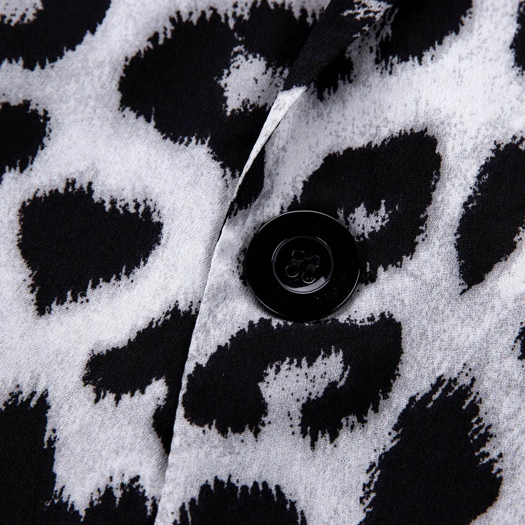 Elegant Blazer Feminino Women Leopard Long Sleeve Blazer Notched Collar Coat Female Outerwear Work Office Ladies Blazer z0715
Elegant Blazer Feminino Women Leopard Long Sleeve Blazer Notched Collar Coat Female Outerwear Work Office Ladies Blazer z0715