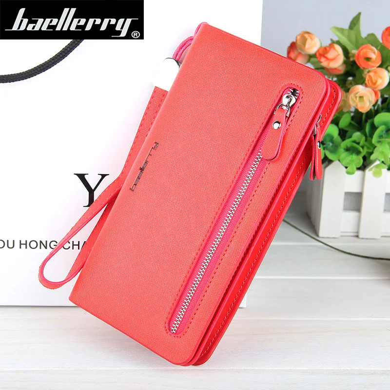 Baellerry Wallet Leather Purse Long Zipper Wallet Women Casual Clutch Women Wallet 50PCS/lot
Baellerry Wallet Leather Purse Long Zipper Wallet Women Casual Clutch Women Wallet 50PCS/lot