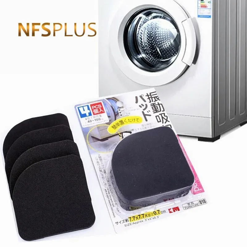 Washing Machine Anti Vibration Pad Non Slip Shock Mat 4PCS/SET Fridge Furniture Electric Appliances Protecting Floor Mats Pads
Washing Machine Anti Vibration Pad Non Slip Shock Mat 4PCS/SET Fridge Furniture Electric Appliances Protecting Floor Mats Pads