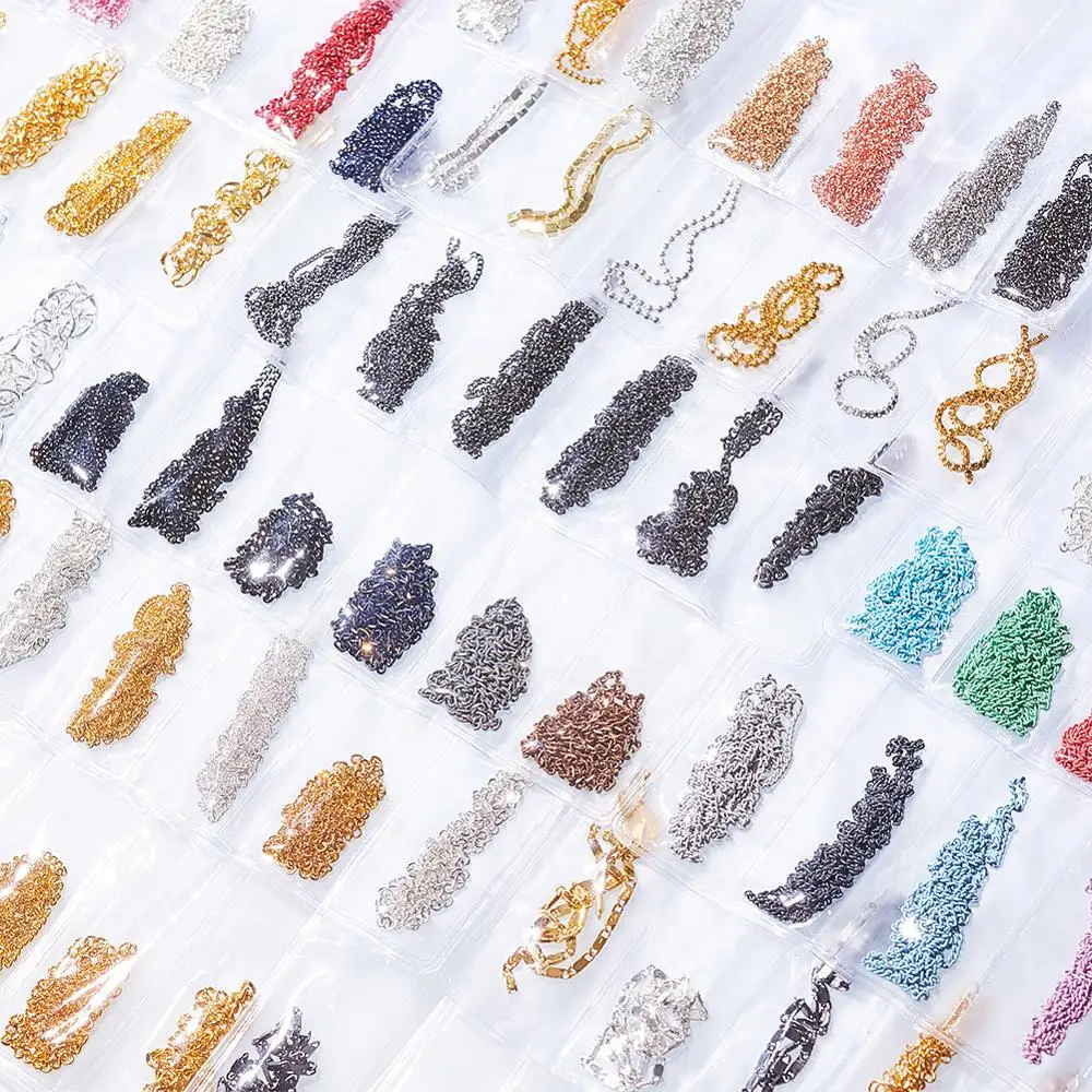 Pandahall 1 Pack colorful metal nail chain 3d nail art decorations nail jewelry accessories
Pandahall 1 Pack colorful metal nail chain 3d nail art decorations nail jewelry accessories