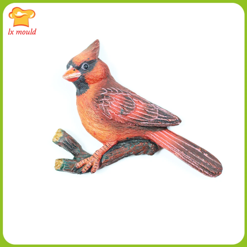 Forest Bird Silicone Mould Polymer Clay Molds Fondant Cake Decoration Chocolate Baking Tools North American Cardinal
Forest Bird Silicone Mould Polymer Clay Molds Fondant Cake Decoration Chocolate Baking Tools North American Cardinal