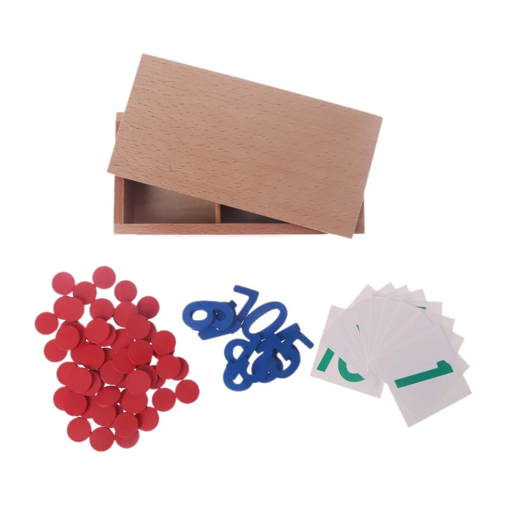 HBB Montessori Cards Counter Teaching Aid School Math Homeschool Curriculum Kids Educational Toy
HBB Montessori Cards Counter Teaching Aid School Math Homeschool Curriculum Kids Educational Toy