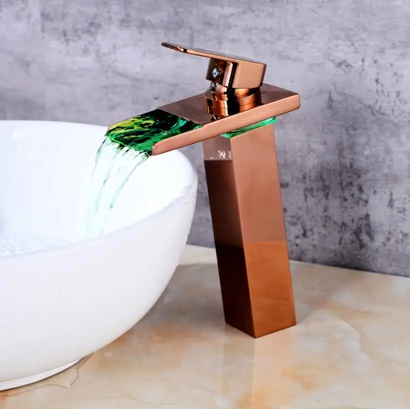 New Sink Tap Temperature Controlled Faucet,LED Crane Modern Water Tap Bathroom,Waterfall Faucet,Bathroom Faucets, Free Shipping
New Sink Tap Temperature Controlled Faucet,LED Crane Modern Water Tap Bathroom,Waterfall Faucet,Bathroom Faucets, Free Shipping