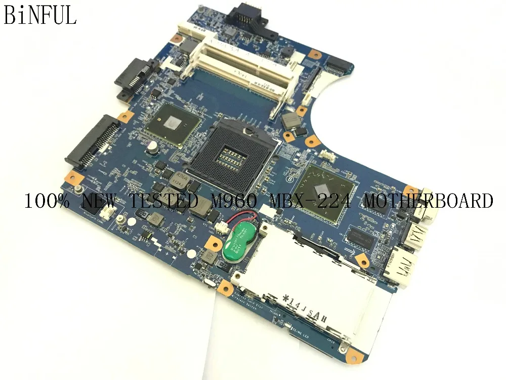BiNFUL STOCK QUALIFIED M960 MBX-224 A1771577A ( FIT A1771575A ) NEW MOTHERBOARD FOR SONY VPCEB SERIES NOTEBOOK PC
BiNFUL STOCK QUALIFIED M960 MBX-224 A1771577A ( FIT A1771575A ) NEW MOTHERBOARD FOR SONY VPCEB SERIES NOTEBOOK PC